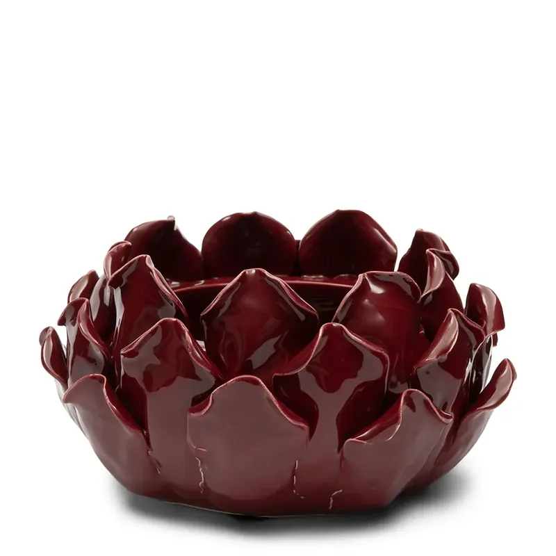 Outlet Ljushållare Artichoke Bowl Burgundy